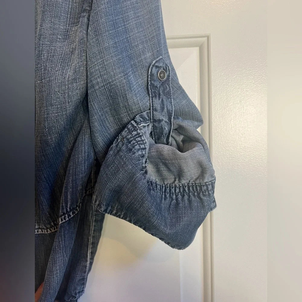 Cloth & Stone long sleeve denim top - Size S - Picture 4 of 6